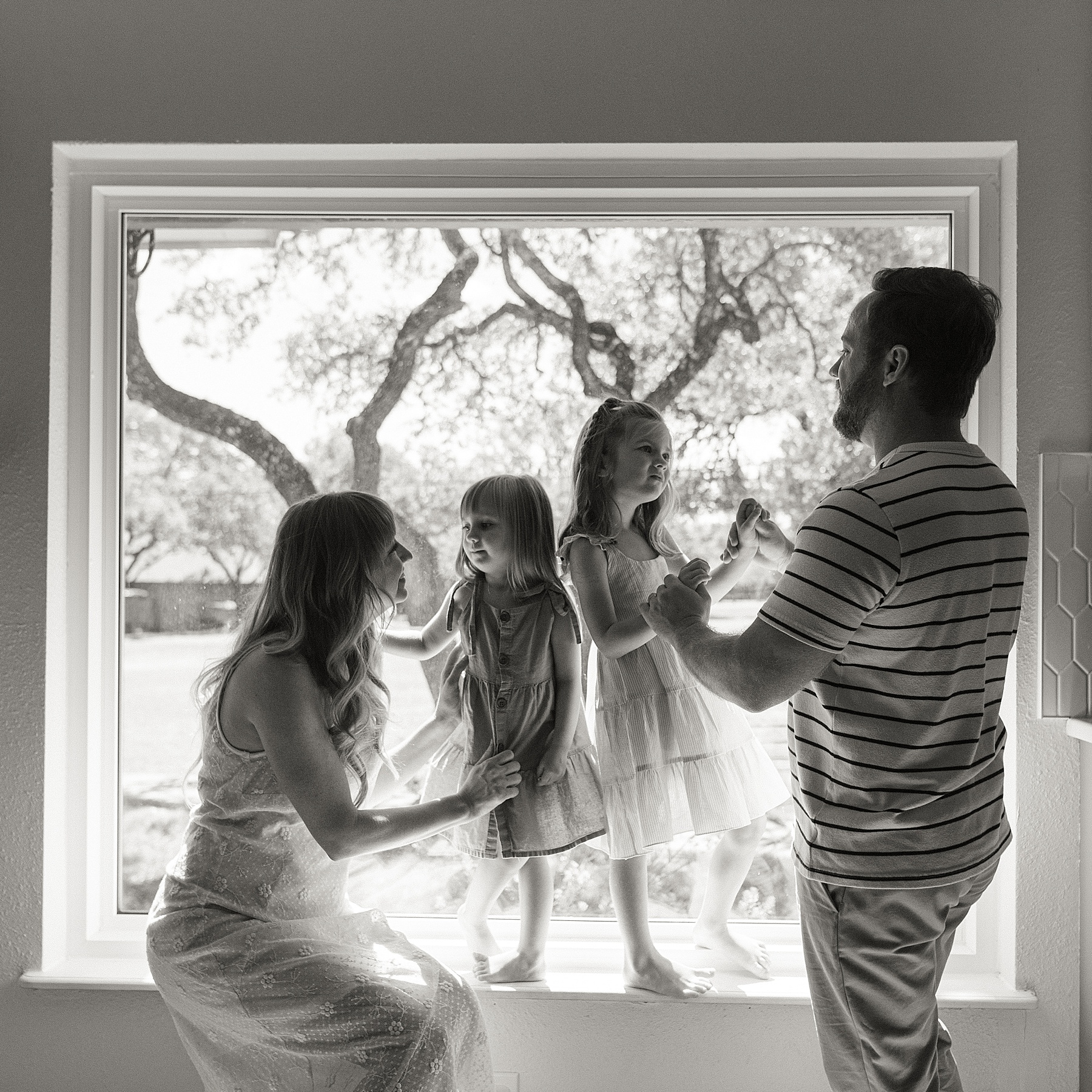 timeless family photos in-home