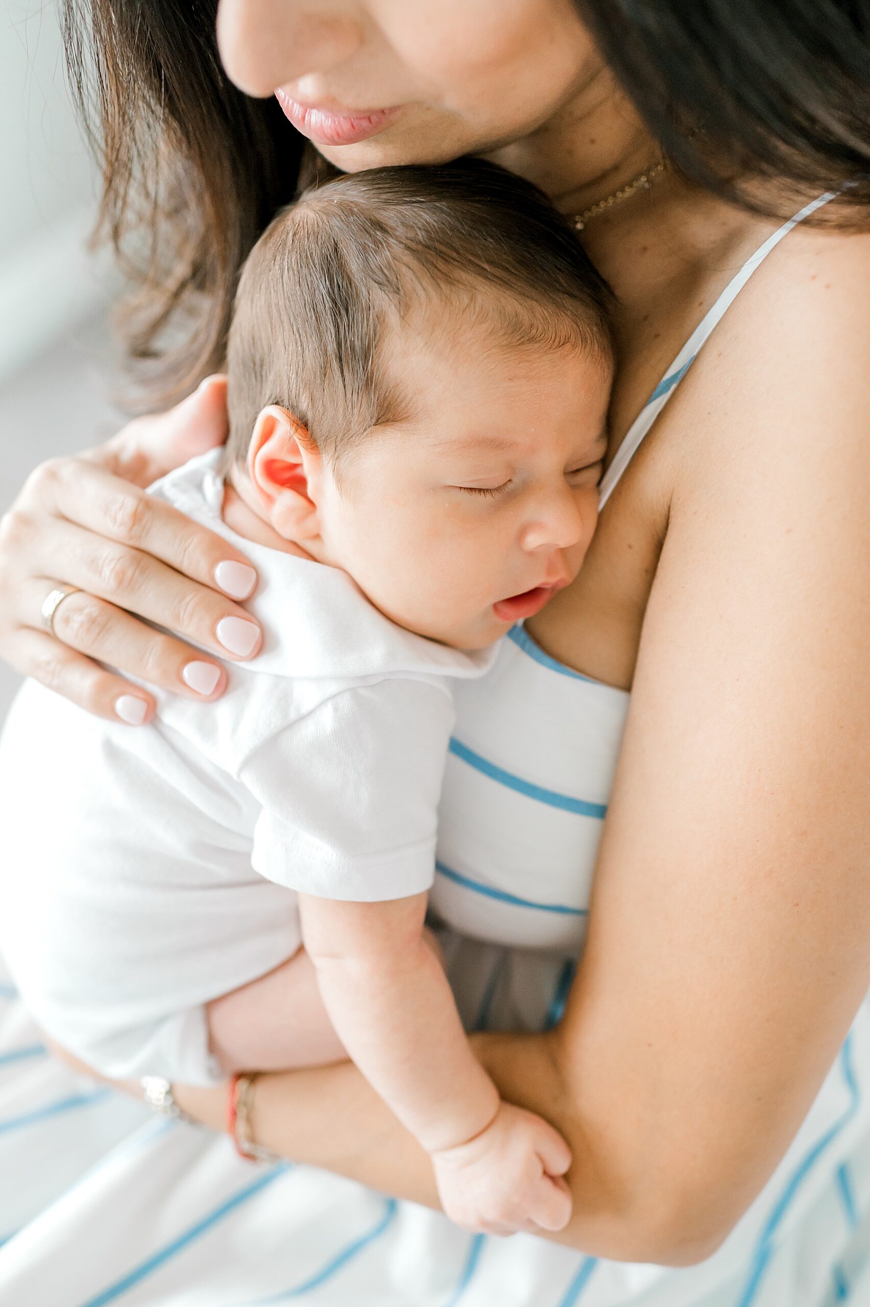 sleepy newborn photos