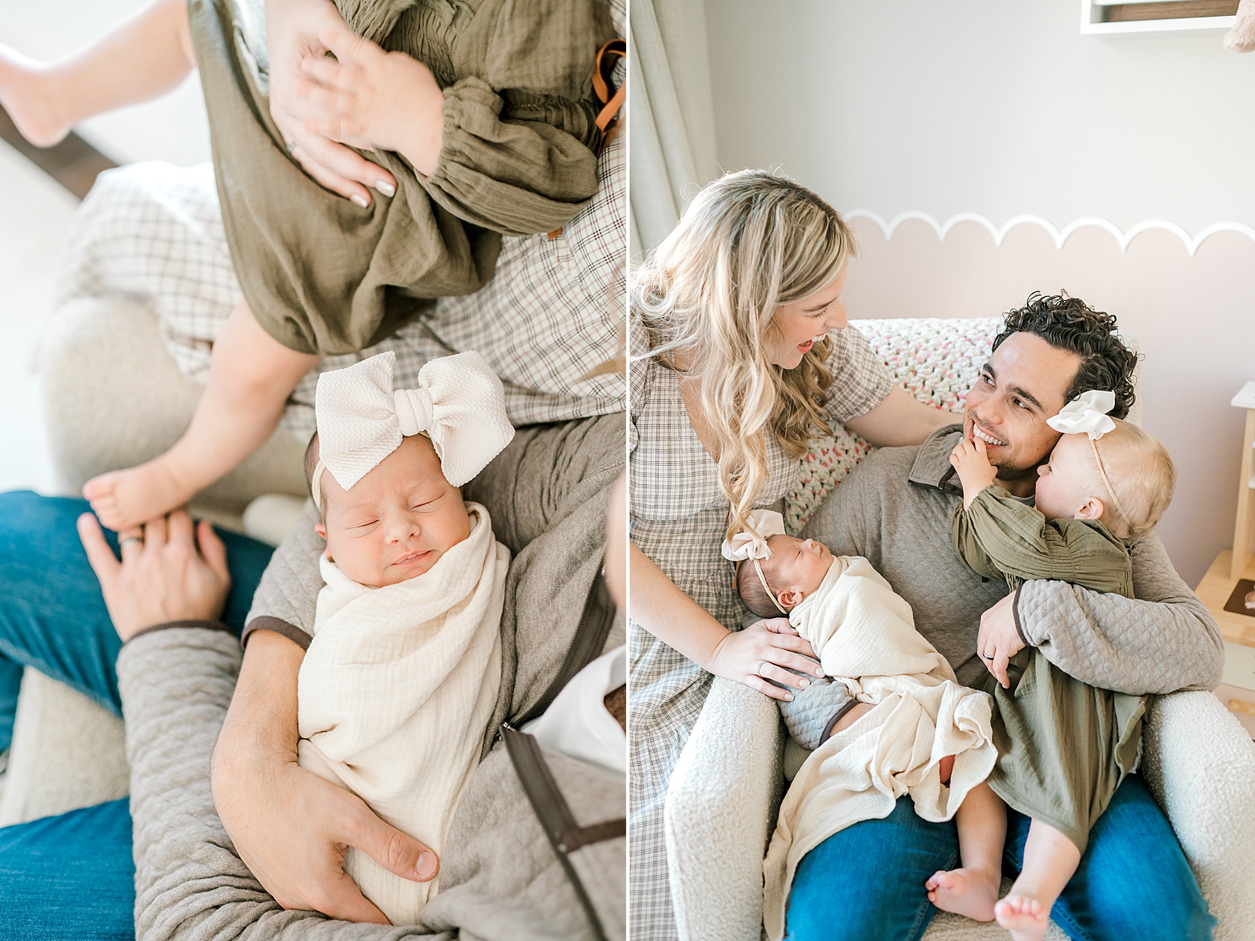 Swaddle vs. No Swaddle for Newborn Sessions