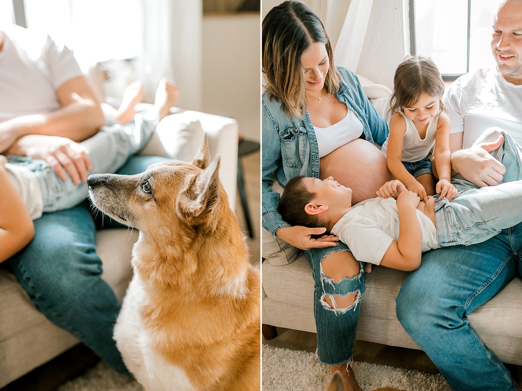 storytelling in-home maternity session | Choosing maternity photo location 