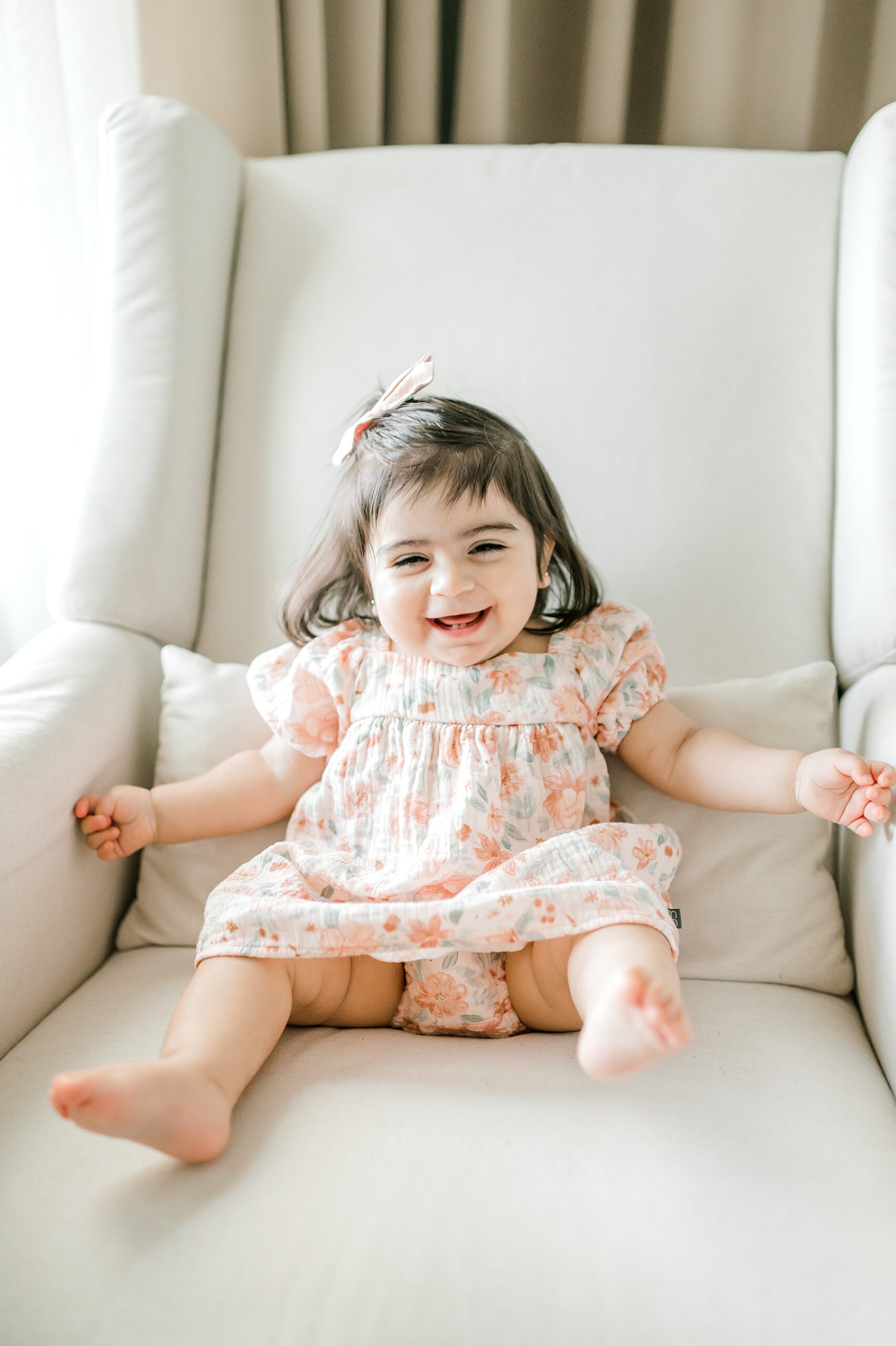 Meaningful In-Home Lifestyle Photography of little girl in Bulverde, TX