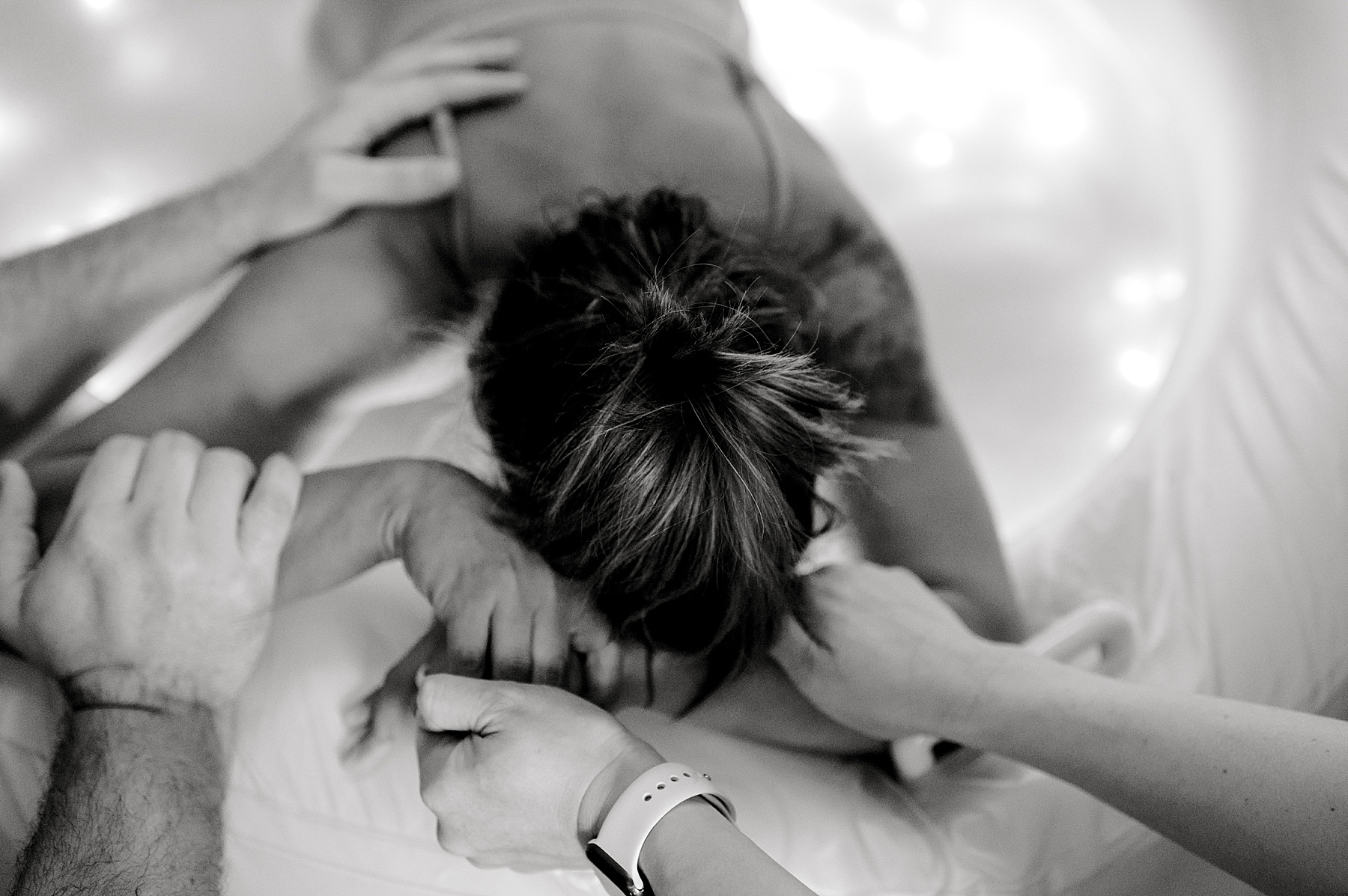 Intimate Home Birth Portraits in Bulverde, TX