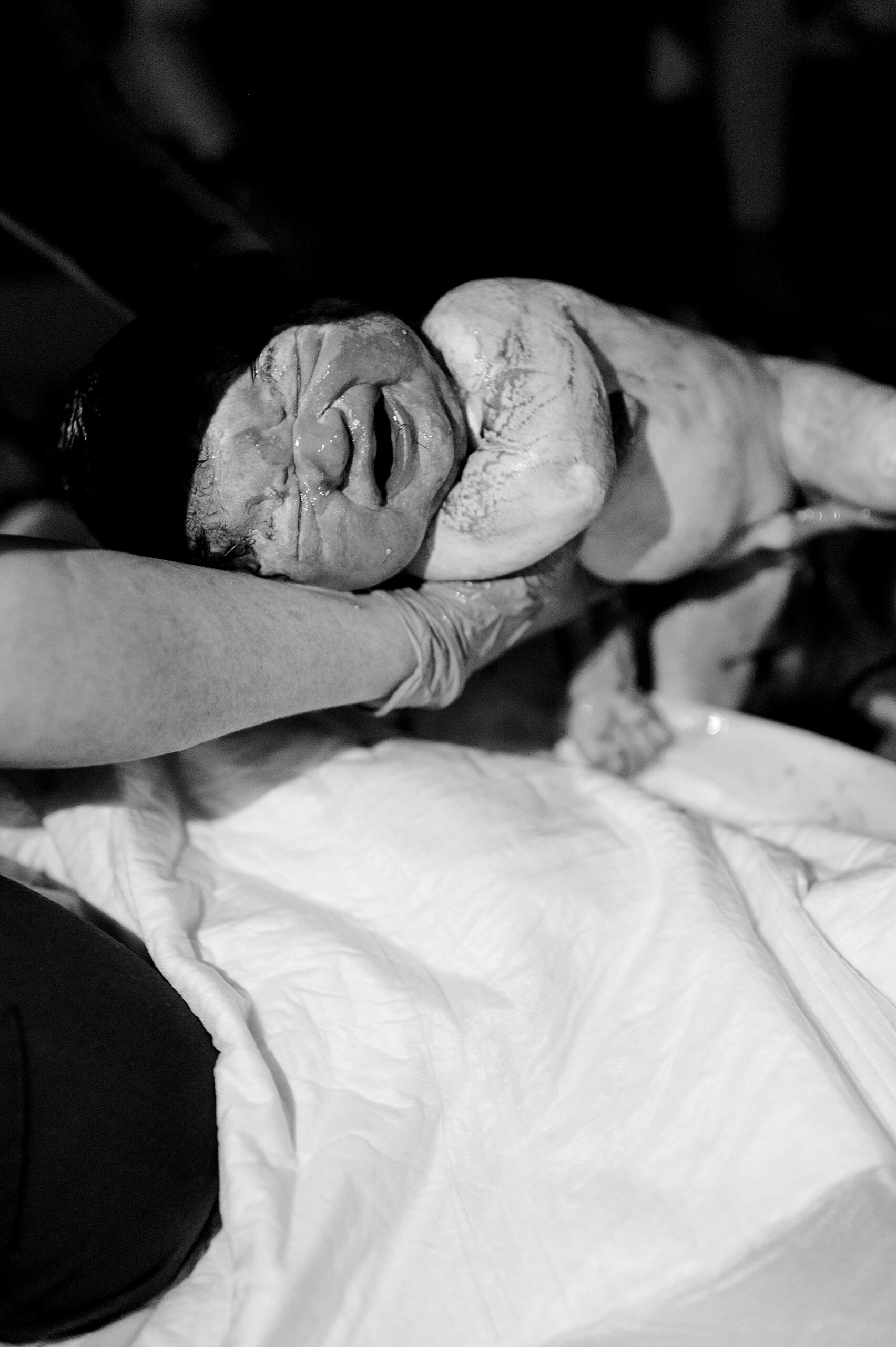 Baby girl is born during Intimate Home Birth in Bulverde, TX